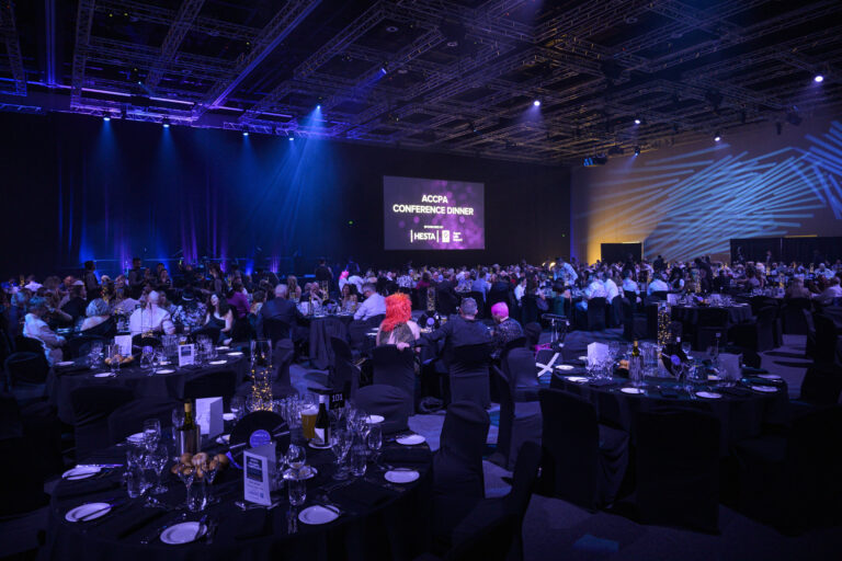 Vic conference dinner image