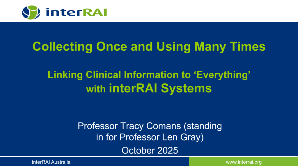 2025-National-Conference-Linking-clinical-information-Prof-Tracy-Comans