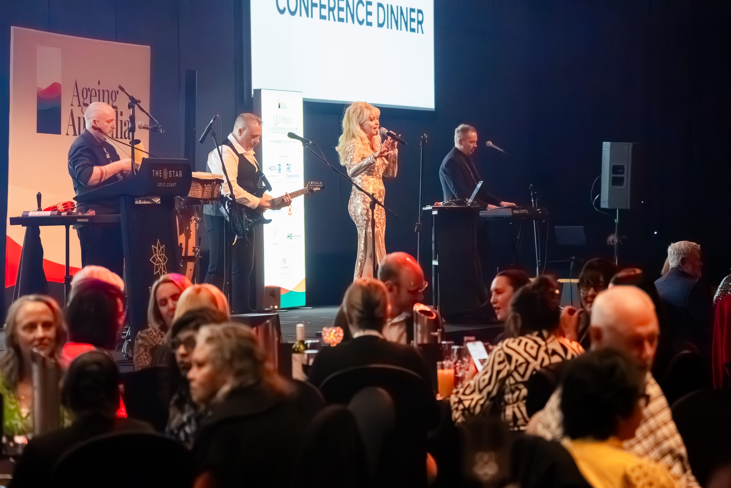 2025 QLD State Conference Dinner Band and Dancing