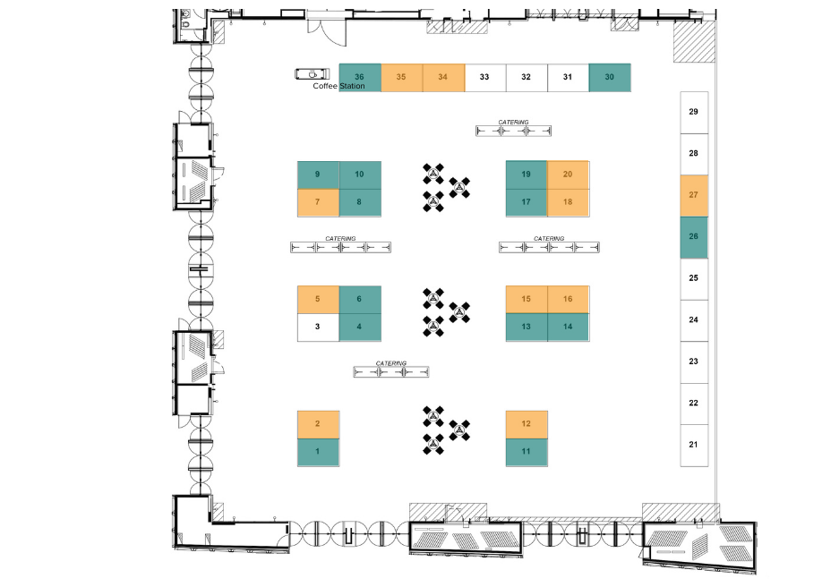 2026 WA Trade Exhibition Floorplan