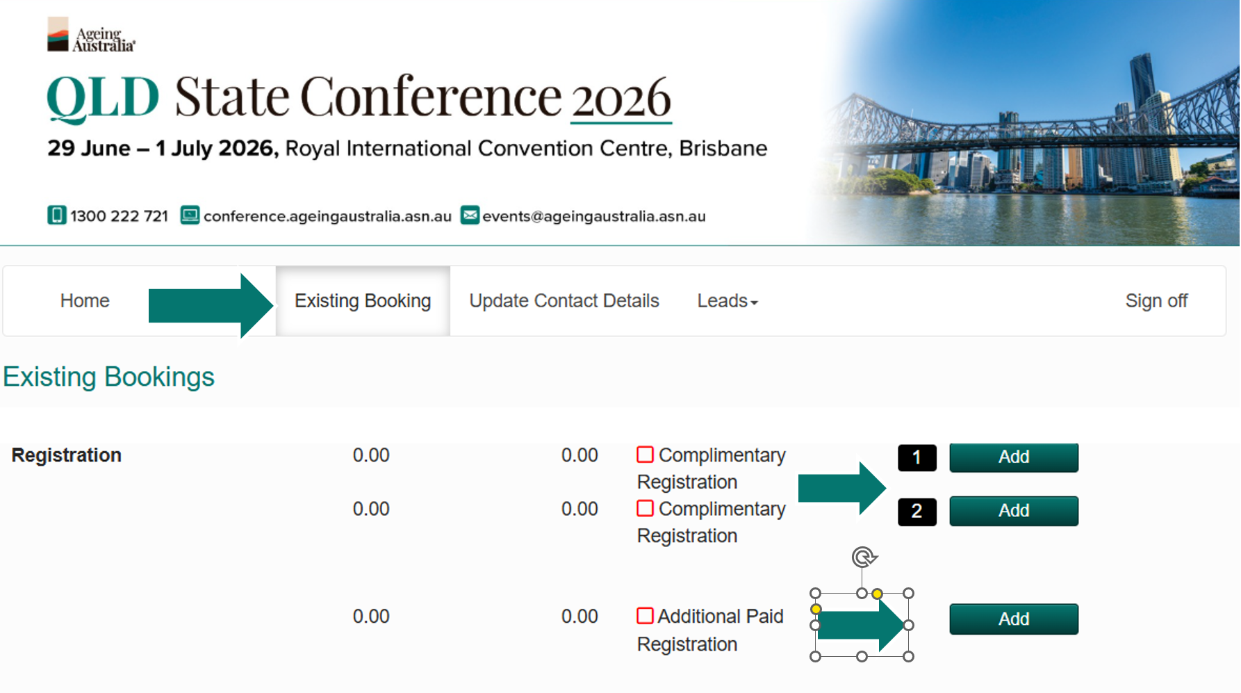 QLD Registration Portal