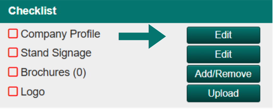 Upload Company Profile