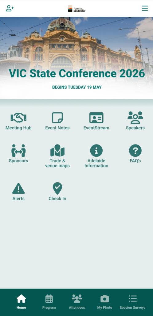 2026 VIC App Home Page