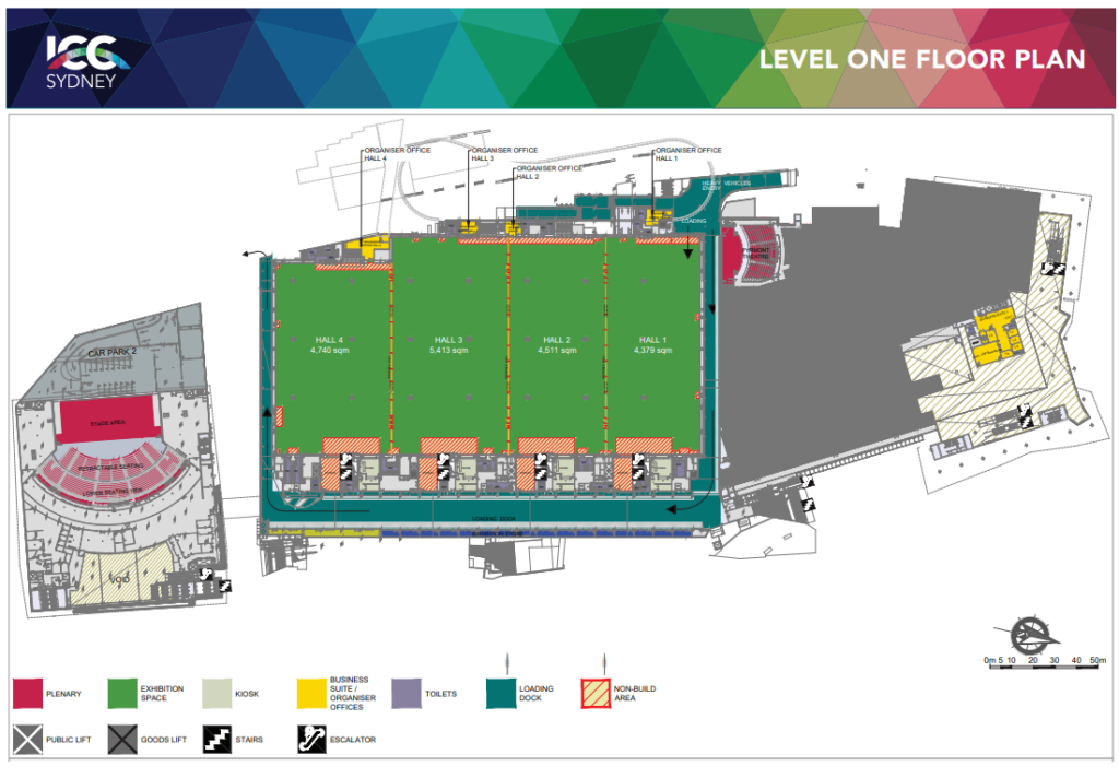 ICC Floor plan level 1